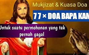 Tata Cara Doa Bapa Kami 77 Kali